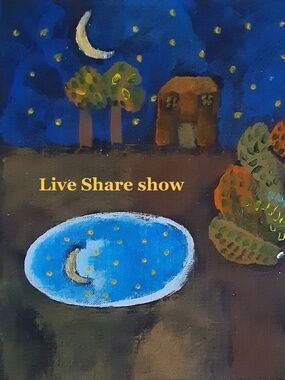 Live share show - Baby Three, Art, & more